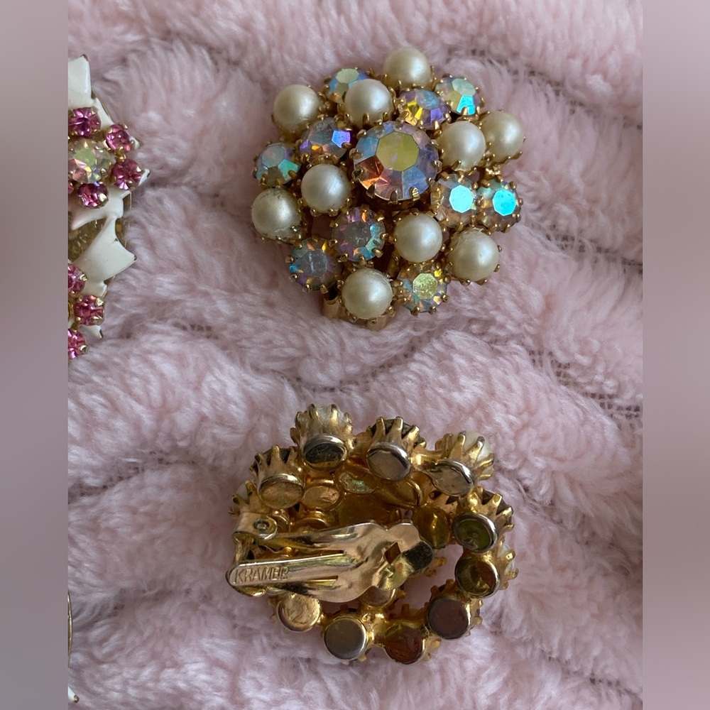 Vintage Clip Earring Lot - Picture 15 of 15